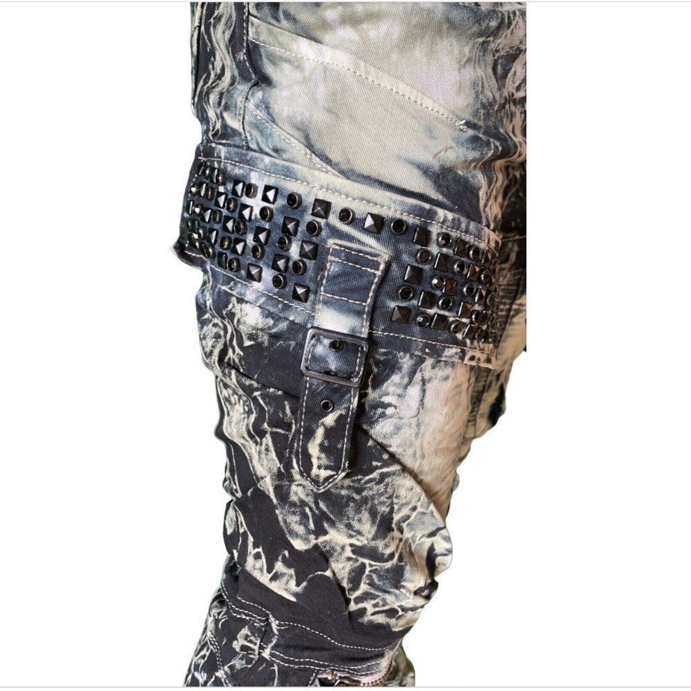 Cipo & Baxx Men's Lincoln Denim Regular Fit Black Khaki Jeans CD494 Sz 31W x 32L - Picture 9 of 15